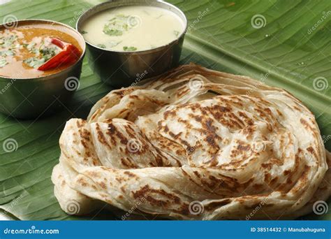Kerala Paratha - a Layered Flatbread from Kerala Stock Photo - Image of ...