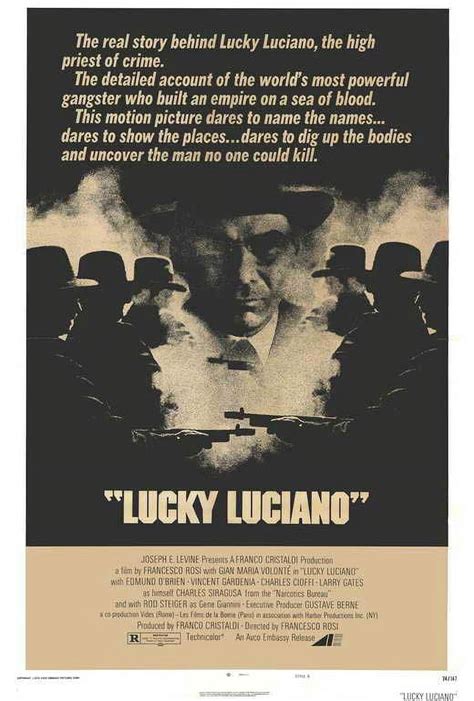 Lucky Luciano - movie POSTER (Style A) (27" x 40") (1974) - Walmart.com