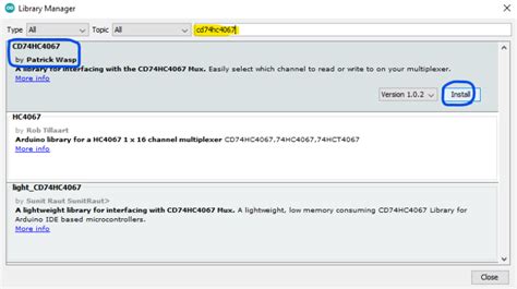 Image result for CD4067 Arduino