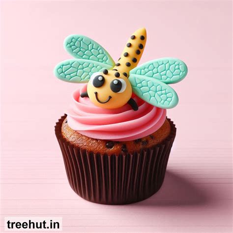 Dragonfly Cupcake Decoration Ideas, Cupcake Ideas, Mini Cake Ideas