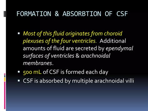 Image result for CSF Flow Test