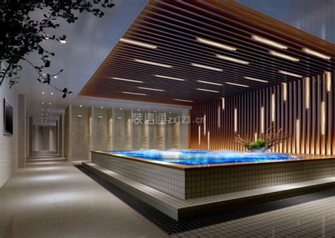 150万元休闲空间500平米装修案例_效果图 - 洗浴会所 - 设计本