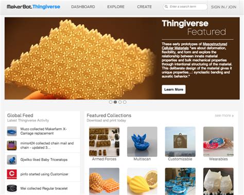 Thingiverse Collections 的图像结果