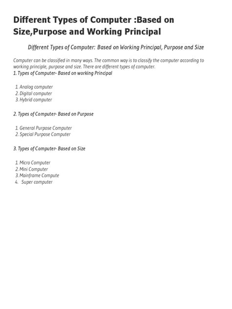 Image result for Types of Computer Based On Size