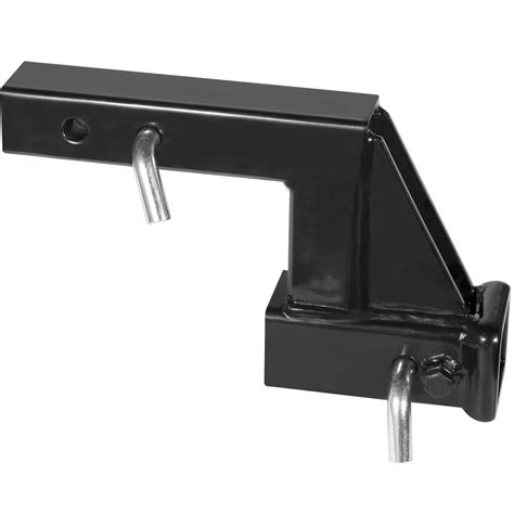 KFFKFF Trailer Hitch Elevator, Compatible with 2" Receivers, Offers 6" Rise/Drop, Durable ...
