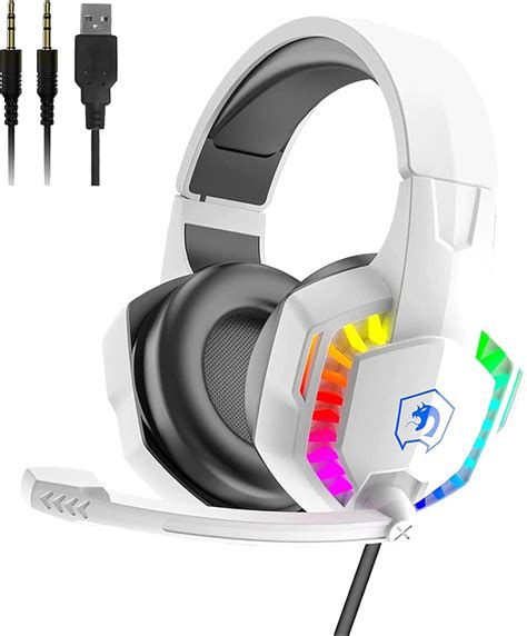 ZIYOULANG Rainbow RGB Wired Gaming Headset with Retractable India | Ubuy