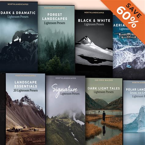 The Best Landscape Lightroom Presets + Camera RAW Presets - Landscape ...
