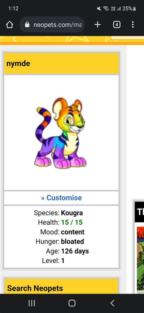 Found him in the pound :D : r/neopets