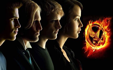 Download The Hunger Games Group Photo Wallpaper | Wallpapers.com