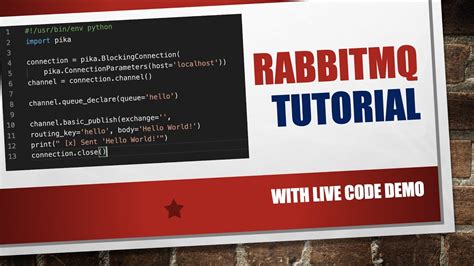 RabbitMQ with Python 的图像结果