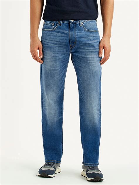 Men's 505 Blue Straight Fit Mid Rise Jeans – Levis India Store