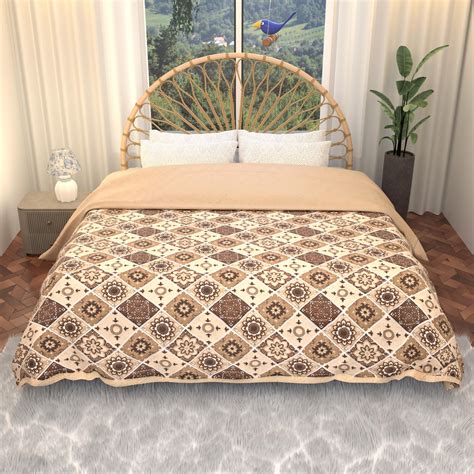 Kuber Industries 220 GSM Reversible AC Comforter for Double Bed | All ...