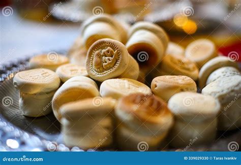 Prosphora, Prosvir, Liturgical Church Bread Used For Communion During ...