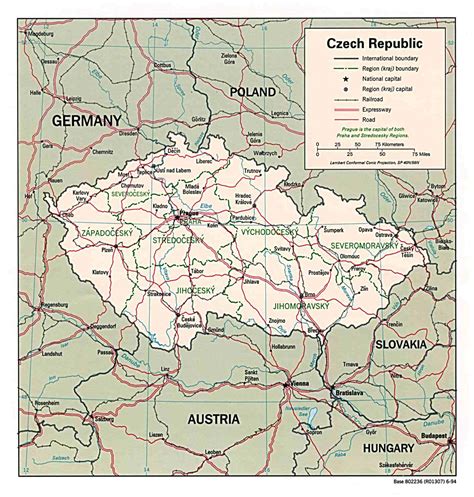 Czech Prague Map