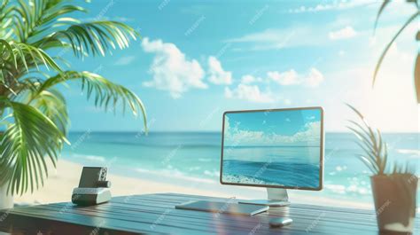 Image result for Virtual Beach Background