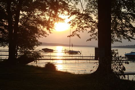 Sunset on Chautauqua Lake Chautauqua New York, Chautauqua Lake ...
