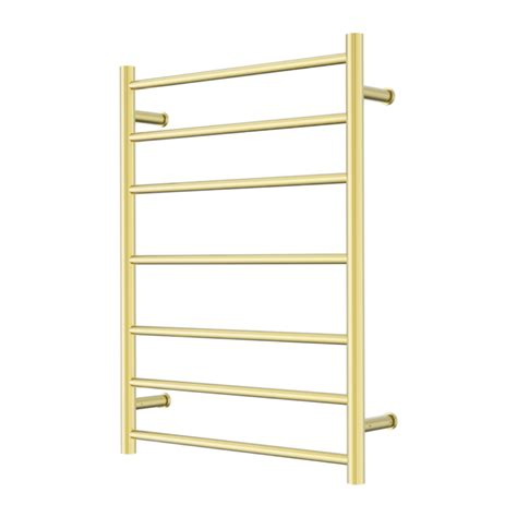 Nero Mecca 240V Single Vertical Heated Towel Rail