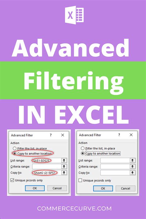 Image result for How to Use Advanced Filtering Excel
