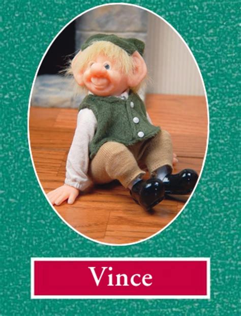 Zims 6" The Elves Themselves Vince Collectible Christmas Elf Figure
