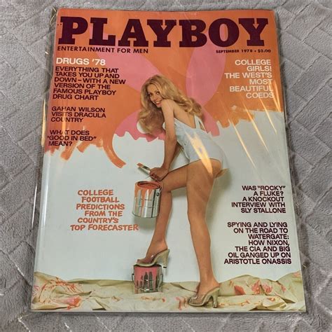 Playboy Magazine September 1978 Sue Paul Roseanne Katon Vintage Values ...