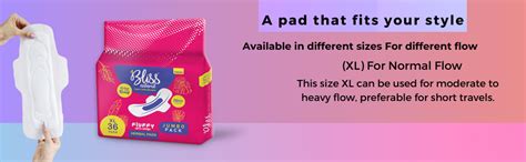 Buy BLISSNATURAL Organic Sanitary Pads For Women | Rash-Free Sanitary ...