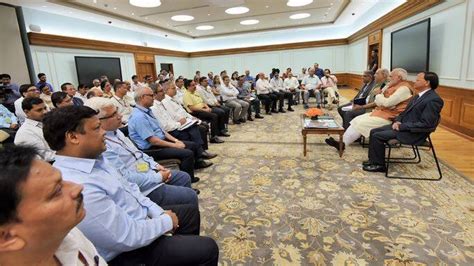 PM's second interaction with Additional Secretaries and Joint Secretaries