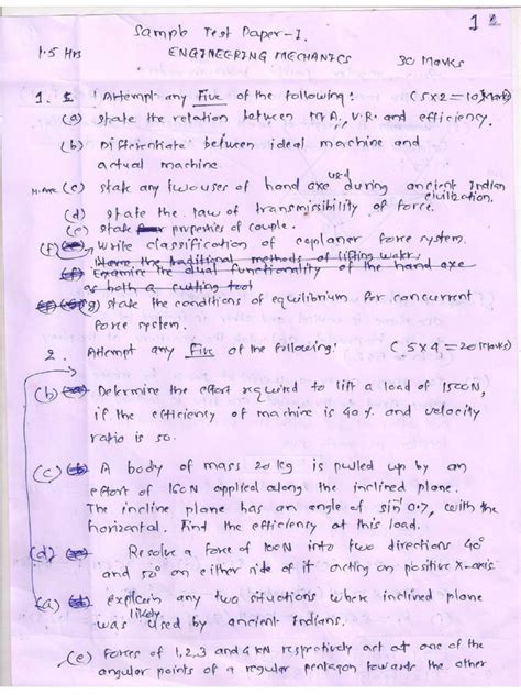 Image result for Paper Test Question