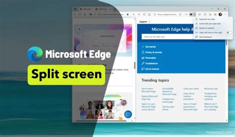 Image result for How to Use Edge Split Screen Step by Step Guide