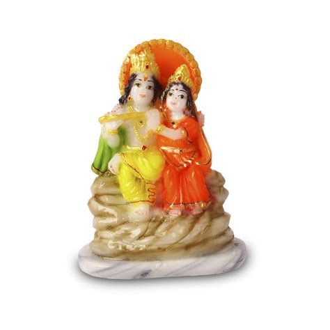 Buy MEEO FASHIONS Radha Krishna Statue Marble /Radha Rani AUR Krishna ...