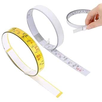 39 Inch Workbench Ruler, 2 Pcs Backed Adhesive Measure Tape Metal ...
