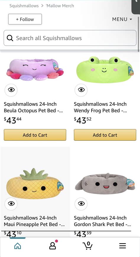 Squishmallows Pet Bed are out on Amazon! :) : r/squishmallows