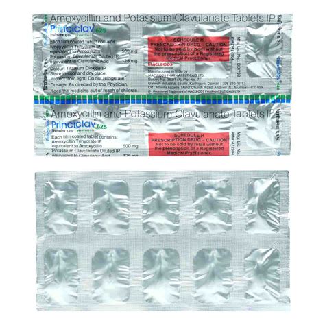 Princiclav 625 Tablet | Uses, Side Effects, Price | Apollo Pharmacy