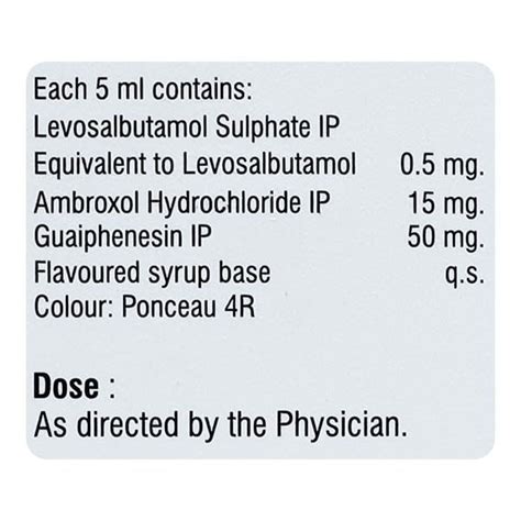 ASTHA LS JUNIOR Syrup 60ml – Global Surgicals
