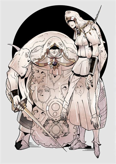 ArtStation - Godskin Noble & Godskin Apostle