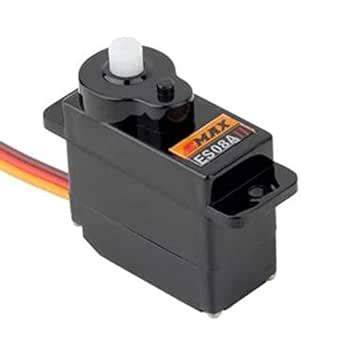 REES52 Emax ES08A II Mini Plastic Gear Analogue Servo 1.8 kg/sec for RC ...