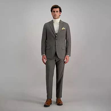 Men's J.M. Haggar Tailored Fit Glen Plaid Suit Separate Pants