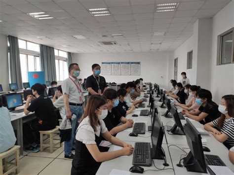 我校组织完成江苏省2023年中职职教高考机械类、计算机类专业技能考试工作