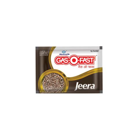 Gas O Fast Sachets Active Jeera (5gm)
