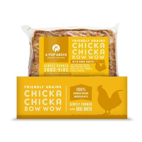 Buy FROZEN A Pup Above Chicka Chicka Bow Wow (Gently Cooked), 12-lb for ...