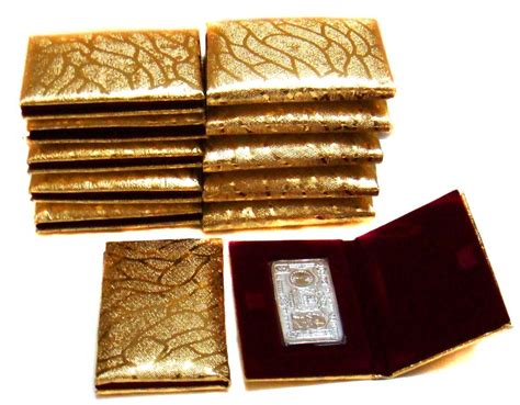 Buy Smart Dinning Golden 20gram Silver Coin Box 12pc-Only Cover Box ...