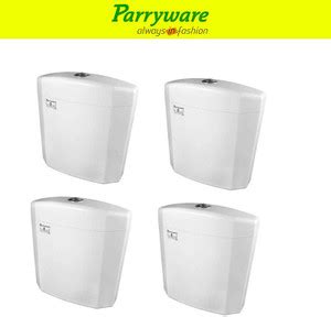 Parryware Alpha Dual Flush Cistern set of 4 pic 106 Dual Flush Tank ...