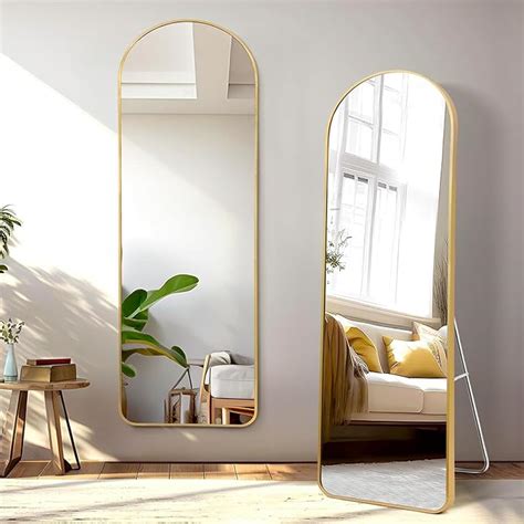 Buy ABOUT SPACE 4ft Cheval Mirror for Wall - Arch Shaped for Bedroom ...