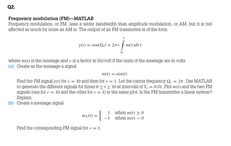Image result for Frequency Modulation Matlab Code
