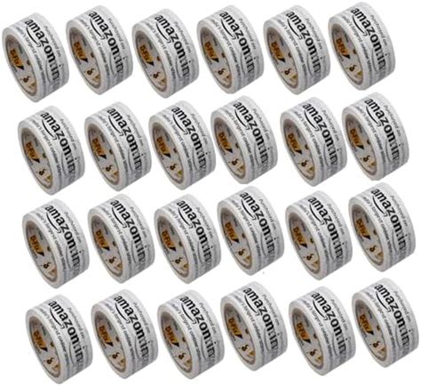 D-fix Amazon.in White Packaging Tape Roll 2" Inch - 65 mtr, 40 micron ...