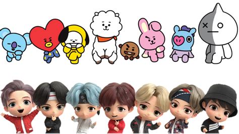 Bts Members Names In Bt21 at Samuel Austral blog