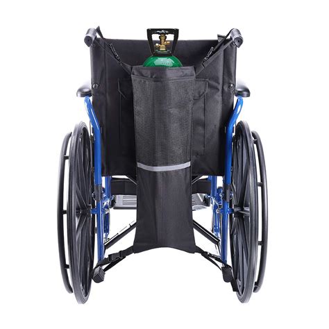 Buy Issyzone Oxygen Tank Holder for Wheelchair, Oxygen Cylinder Bag ...