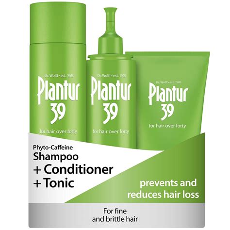 Plantur 39caffeine Shampoo Conditioner And Tonic Prevents And Reduces ...