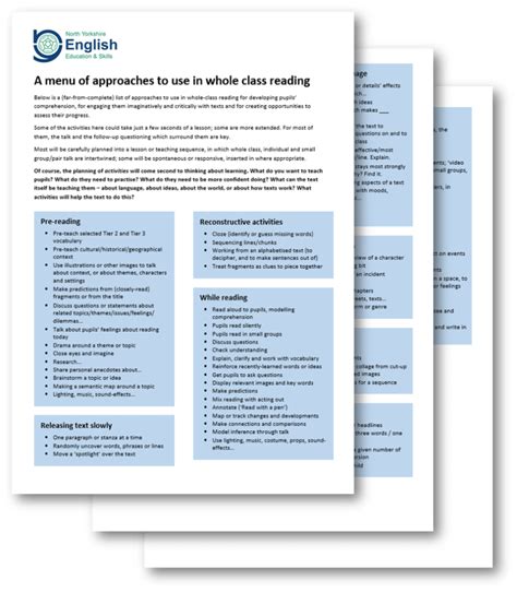 Reading in Class 的图像结果