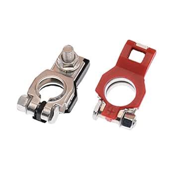 Universal Negative and Positive Battery Cable Terminals 1Pair ...