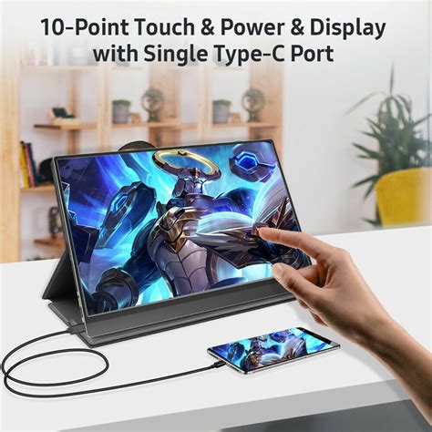 Buy 15.6 FHD 10-Point Touch Screen LED Widescreen Battery Portable ...